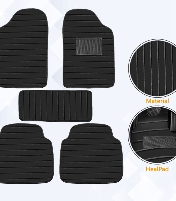 9D Universal Without Curly Mats Kia Carens (6 Seater)